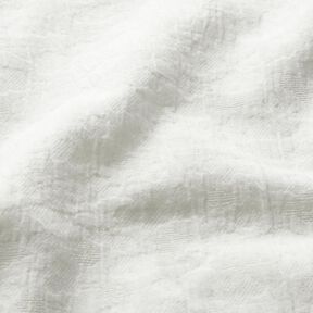 Mousseline/dubbel gehaakte stoffen Jacquard Bloemen – ecru, 