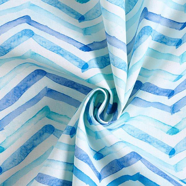 Outdoorstof Canvas Tanden – blauw, image number 3