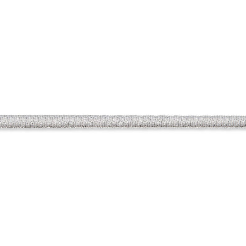 Gummikoord [Ø 3 mm] – lichtgrijs,  image number 1