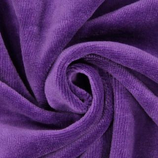 Nicki stof effen – violet, 