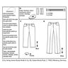 Broek | 7/8-broek, Burda 6432 | 34 - 46,  thumbnail number 6