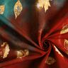 French Terry sommersweat Gouden herfst | Glitzerpüppi – blauwe spar/roodbruin,  thumbnail number 3