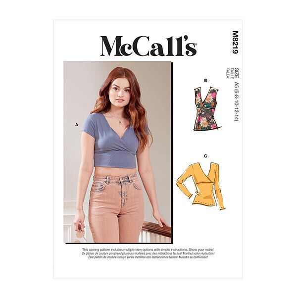 Top, McCall´s 8219 | 42-50, image number 1