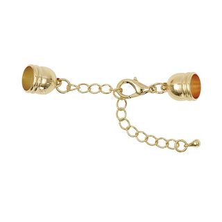 Eindsluiting met ketting (70 x 10 mm) 3 – goud, 