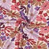 Sweatshirt geruwd Grote bloemen | Poppy Fabrics – natuur/merlot,  thumbnail number 3