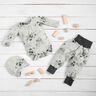 Ribjersey Eucalyptus Digitaal printen – ecru,  thumbnail number 6