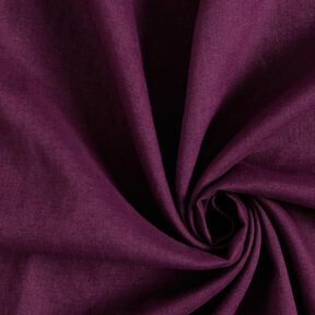 Lichtgewicht linnenmix, voorgewassen – merlot, 
