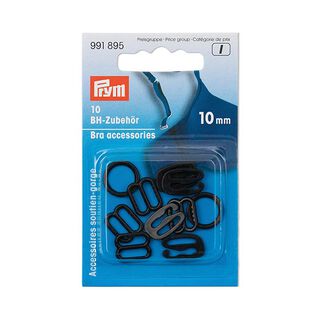 BH-accessoire [ Afmetingen:  10 mm ] | Prym – zwart, 