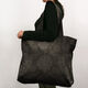 Decostof Jacquard Damasco 280 cm – zwart,  thumbnail number 5