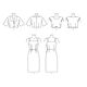 Jas|top|jurk, Vogue 9082 | 32 - 48,  thumbnail number 12