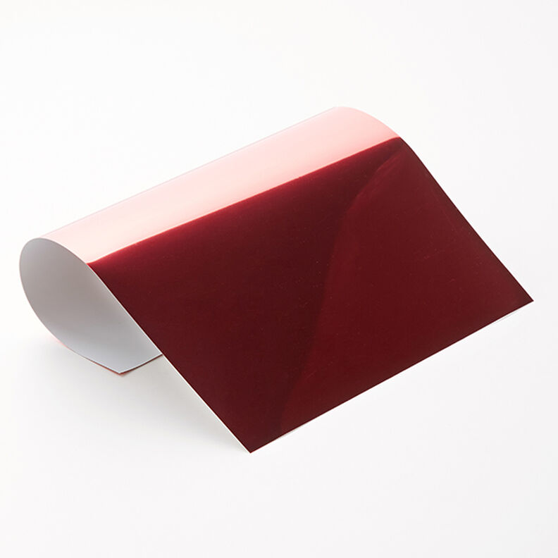 Strijkfolie Glossy Din A4 – rood,  image number 1