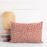 Katoenen stof Cretonne Abstracte bladeren – terracotta/ivoor,  thumbnail number 6