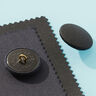 Beklede knoop gloss – zwart,  thumbnail number 2