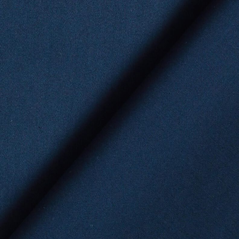 Katoensatijn Effen – zwart blauw,  image number 4