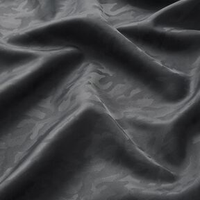 Voeringstof Jacquard Camouflage – donkergrijs, 