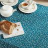 Katoenen stof Cretonne delicate bloemen – oceaanblauw,  thumbnail number 5