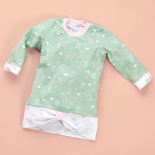 GOTS Katoenjersey Koala | Tula Kids – pastelgroen, image number 6