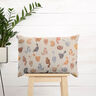 Decostof Half panama geschilderde katten – lichtbeige,  thumbnail number 7