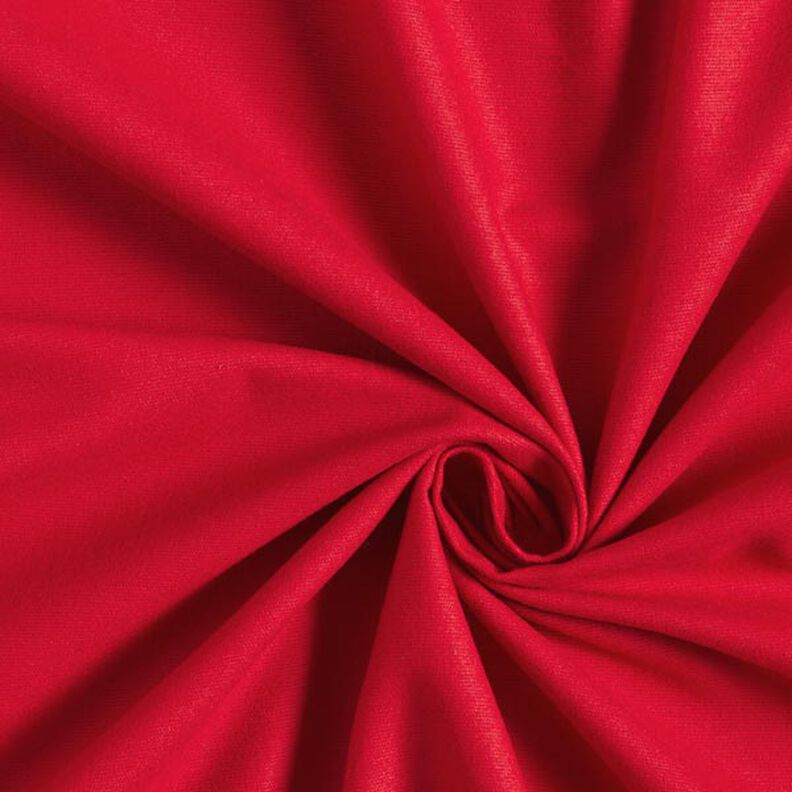 Katoenflanel Effen – rood,  image number 1