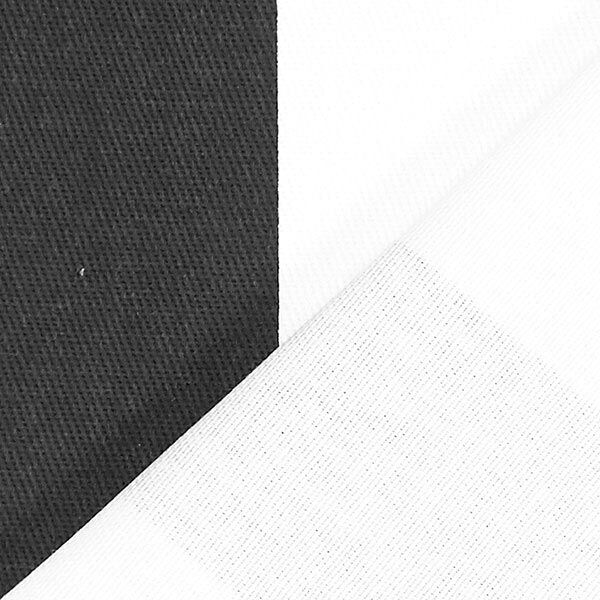 Katoenkeper strepen 3 – zwart/wit,  image number 3