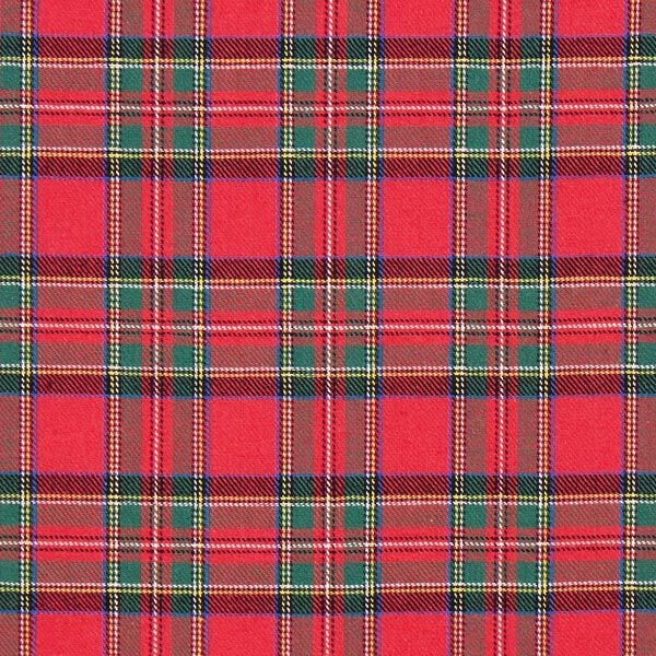 Katoenflanel Schotse ruit Glenside – rood,  image number 1