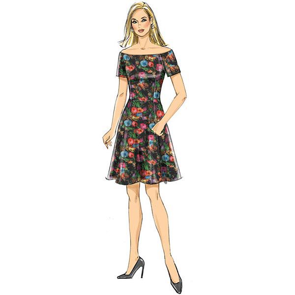 Jurk, Butterick 6639 | 32-40, image number 4