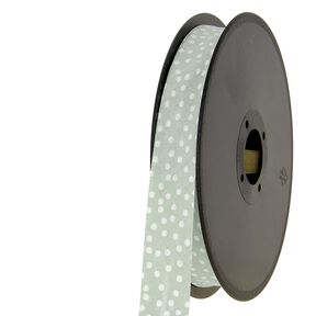 Biasband verspreide stippen [20 mm] – riet, 