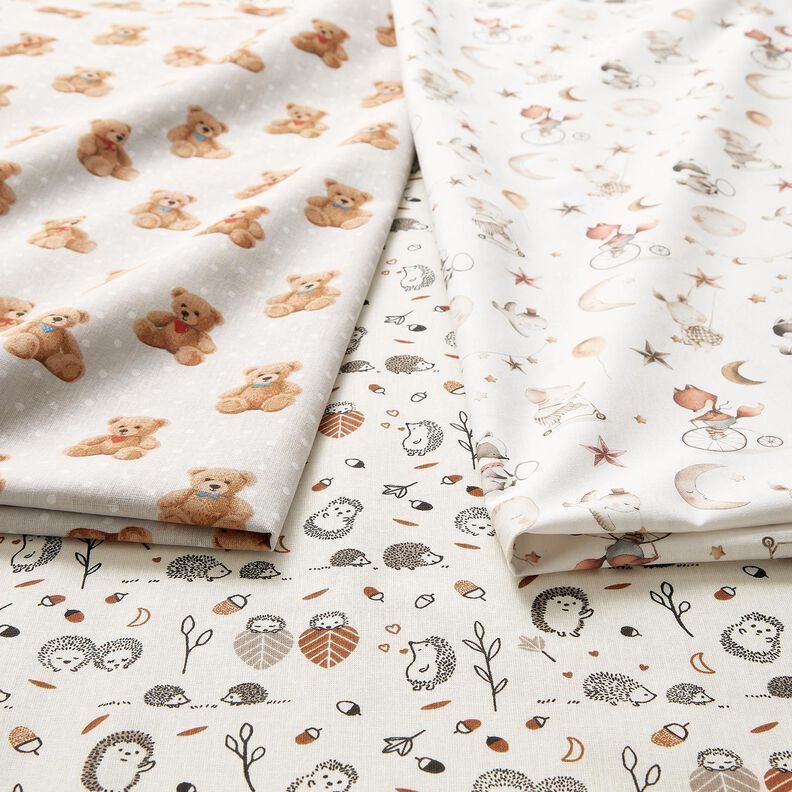 Katoenpopeline Teddy – beige,  image number 5