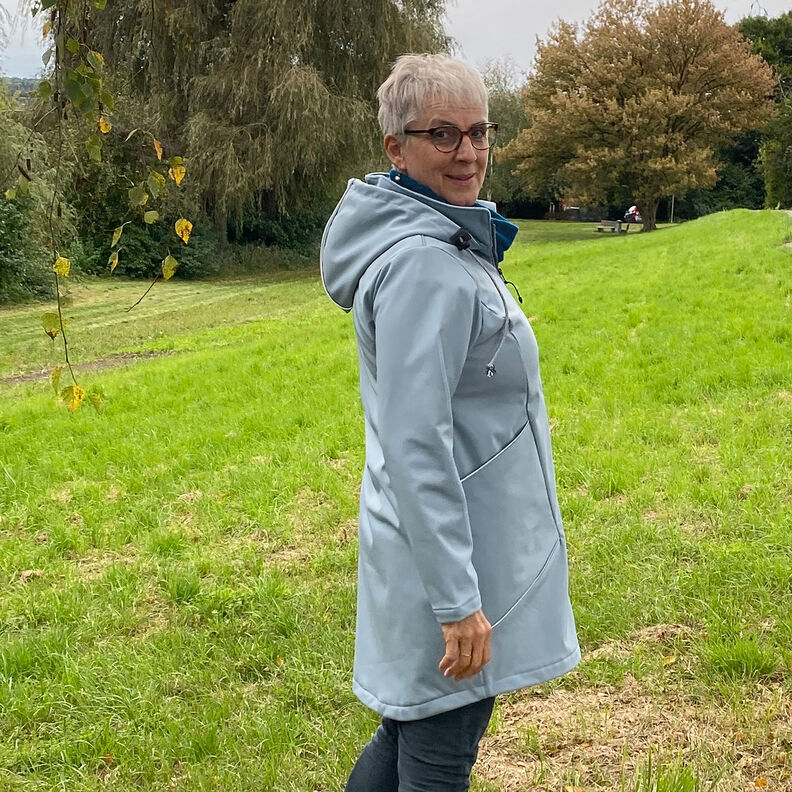 Softshell Effen – duifblauw,  image number 10