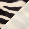 Kunstvacht zebra – creme/zwart,  thumbnail number 3