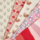 Decostof half panama Regenboog – natuur/rood,  thumbnail number 7