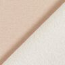 Sweatshirt geruwd Effen Lurex – zand/goud,  thumbnail number 4