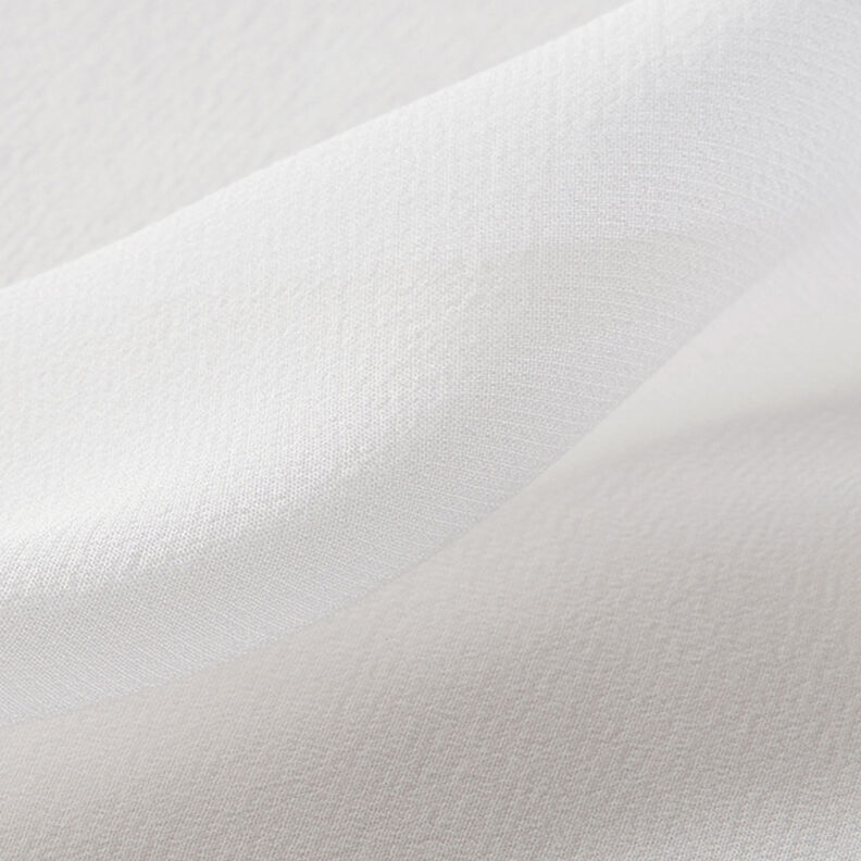 Zijdechiffon – wit,  image number 3