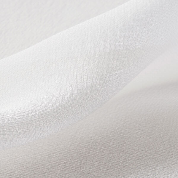 Zijdechiffon – wit,  image number 3