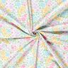 Katoenjersey Delicate bloemenweide – ivoor/pastellila,  thumbnail number 3