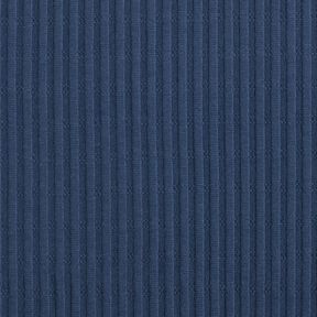 Ribjersey Enkelvoudig breipatroon – nachtblauw, 
