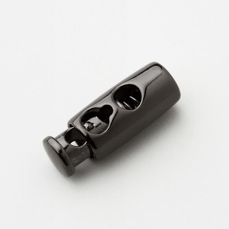 Koordstopper metaal [Doorgang: 3 mm] – anthraciet,  image number 1