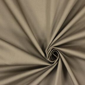 Katoensatijn stretch – donkerbeige, 