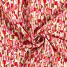 Crêpe penseelstreken – pink/donkerbeige,  thumbnail number 3