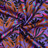 Katoensatijn Lush Leaves | Nerida Hansen – lila/brons,  thumbnail number 3