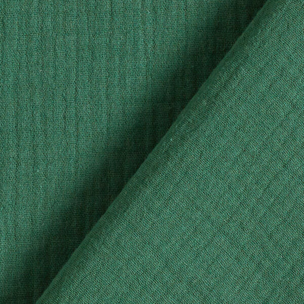 Mousseline/dubbel gehaakte stoffen – donkergroen,  image number 4