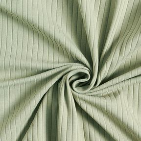 Ribjersey effen – pistache, 