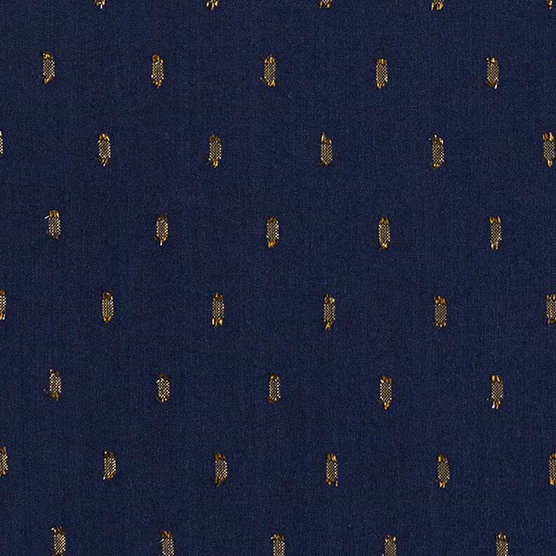 Viscose glitterdruppels – marineblauw,  image number 1