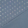 Mousseline/dubbel gehaakte stoffen Stippen Foliedruk | by Poppy – blauwgrijs,  thumbnail number 4