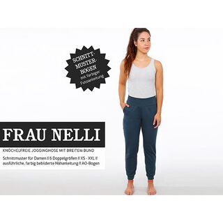 FRAU NELLI - enkelvrije joggingbroek met brede tailleband, Studio Schnittreif  | XS -  XXL, 
