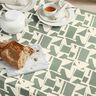 Decostof Jacquard abstracte structuur – riet/ecru,  thumbnail number 8