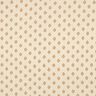 GOTS Mousseline/dubbel gehaakte stoffen Boho ruitpatroon  | Poppy Fabrics – creme/kaneel,  thumbnail number 1