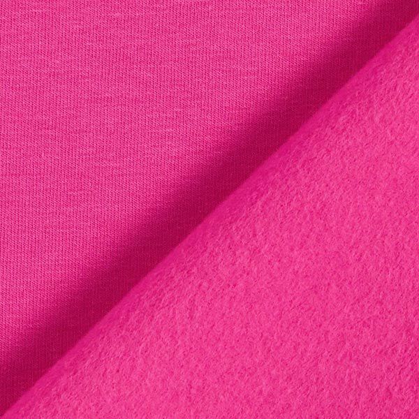 Licht katoenen sweatstof effen – intens roze,  image number 5