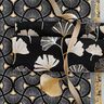Decostof Jacquard Kleine vakken – zwart/goud,  thumbnail number 6