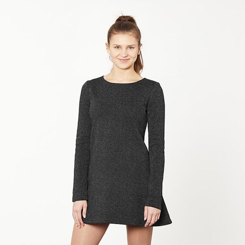 Sweatshirt Glitter – zwart,  image number 6